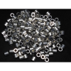 Aluminum Spacer 3/8'' OD x .219'' ID x 11/32'' Long, Plain Aluminum Finish