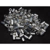 Aluminum Spacer 3/8'' OD x .219'' ID x 17/32'' Long, Plain Aluminum Finish