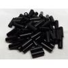 Aluminum Spacer 3/8'' OD x .219'' ID x 1.000'' Long, Black Anodized Finish