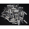 Aluminum Spacer 3/8'' OD x .219'' ID x 1.000'' Long, Plain Aluminum Finish
