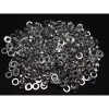 Aluminum Spacer 3/8'' OD x .219'' ID x 1/8'' Long, Plain Aluminum Finish