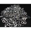 Aluminum Spacer 3/8'' OD x .257'' ID x 11/64'' Long, Plain Aluminum Finish