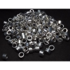 Aluminum Spacer 3/8'' OD x .257'' ID x 15/64'' Long, Plain Aluminum Finish