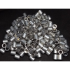 Aluminum Spacer 3/8'' OD x .257'' ID x 13/32'' Long, Plain Aluminum Finish