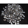 Aluminum Spacer 3/8'' OD x .257'' ID x 7/16'' Long, Plain Aluminum Finish