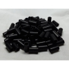 Aluminum Spacer 3/8'' OD x .257'' ID x 11/16'' Long, Black Anodized Finish