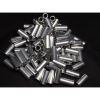 Aluminum Spacer 3/8'' OD x .257'' ID x 13/16'' Long, Plain Aluminum Finish