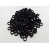Aluminum Spacer 3/8'' OD x .257'' ID x 1/8'' Long, Black Anodized Finish