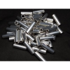 Aluminum Spacer 3/8'' OD x .257'' ID x 1-1/4'' Long, Plain Aluminum Finish