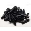 Aluminum Spacer 3/8'' OD x .257'' ID x 1-1/2'' Long, Black Anodized Finish