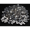 Aluminum Spacer 3/8'' OD x .141'' ID x 1/4'' Long, Plain Aluminum Finish