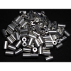 Aluminum Spacer 3/8'' OD x .141'' ID x 5/8'' Long, Plain Aluminum Finish
