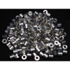 Aluminum Spacer 3/8'' OD x .172'' ID x .287'' Long, Plain Aluminum Finish