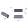 Aluminum Spacer 3/8'' OD x .172'' ID x 15/16'' Long, Plain Aluminum Finish