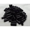 Aluminum Spacer 3/8'' OD x .172'' ID x 1.000'' Long, Black Anodized Finish