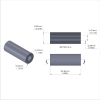 Aluminum Spacer 3/8'' OD x .172'' ID x 1.000'' Long