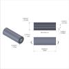 Aluminum Spacer 3/8'' OD x .172'' ID x 1-1/16'' Long