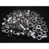 Aluminum Spacer 7/16'' OD x .257'' ID x 1/4'' Long, Plain Aluminum Finish