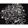 Aluminum Spacer 7/16'' OD x .319'' ID x 7/32'' Long, Plain Aluminum Finish