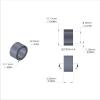Aluminum Spacer 7/16'' OD x .319'' ID x 1/4'' Long