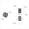 Aluminum Spacer 7/16'' OD x .319'' ID x 17/64'' Long