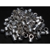 Aluminum Spacer 7/16'' OD x .319'' ID x 23/64'' Long, Plain Aluminum Finish