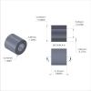 Aluminum Spacer 1/2'' OD x .279'' ID x 15/32'' Long