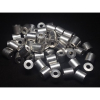 Aluminum Spacer 1/2'' OD x .192'' ID x .505'' Long, Plain Aluminum Finish