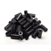 Aluminum Spacer 1/2'' OD x .192'' ID x 1.000'' Long - Black Anodized