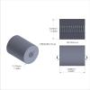 Aluminum Standoff 1/2'' OD x 10-24 Thread x 5/8'' Long, Black Anodized Finish