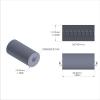 Aluminum Standoff 1/2'' OD x 10-24 Thread x 1'' Long