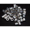Aluminum Spacer 1/2'' OD x .257'' ID x .482'' Long, Plain Aluminum Finish