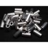 Aluminum Spacer 1/2'' OD x .257'' ID x 1.010'' Long, Plain Aluminum Finish