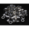Aluminum Spacer 1/2'' OD x .257'' ID x 10mm Long, Plain Aluminum Finish