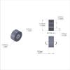 Aluminum Spacer 1/2'' OD x .257'' ID x 15/64'' Long