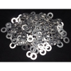 Aluminum Spacer 1/2'' OD x .257'' ID x 1/16'' Long, Plain Aluminum Finish