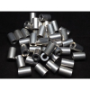 Aluminum Spacer 1/2'' OD x .257'' ID x 3/4'' Long, Plain Aluminum Finish