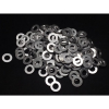 Aluminum Spacer 1/2'' OD x .257'' ID x 5/64'' Long, Plain Aluminum Finish