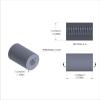 Aluminum Standoff 1/2'' OD x 1/4-20 Thread x 3/4'' Long-Black Anodized
