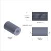 Aluminum Standoff 1/2'' OD x 1/4-20 Thread x 7/8'' Long