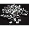 Aluminum Spacer 1/2'' OD x .319'' ID x .403'' Long, Plain Aluminum Finish