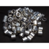 Aluminum Spacer 1/2'' OD x .319'' ID x .410'' Long, Plain Aluminum Finish