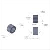 Aluminum Spacer 1/2'' OD x .319'' ID x 5/16'' Long