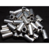 Aluminum Spacer 1/2'' OD x .319'' ID x 1.000'' Long, Plain Aluminum Finish
