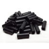 Aluminum Spacer 1/2'' OD x .319'' ID x 1-3/8'' Long, Black Anodized Finish