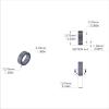 Aluminum Spacer 1/2'' OD x .382'' ID x 5/32'' Long