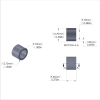 Aluminum Spacer 1/2'' OD x .382'' ID x 3/8'' Long
