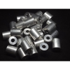 Aluminum Spacer 5/8'' OD x .257'' ID x .757'' Long, Plain Aluminum Finish