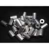 Aluminum Spacer 5/8'' OD x .257'' ID x .975'' Long, Plain Aluminum Finish
