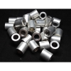 Aluminum Spacer 5/8'' OD x .382'' ID x 43/64'' Long, Plain Aluminum Finish